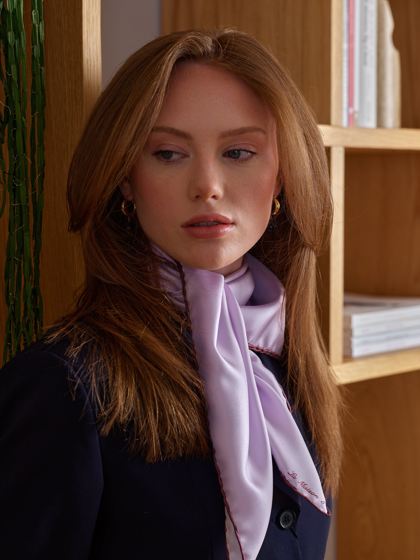 LEYLA silk scarf