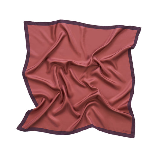 ROSE silk scarf