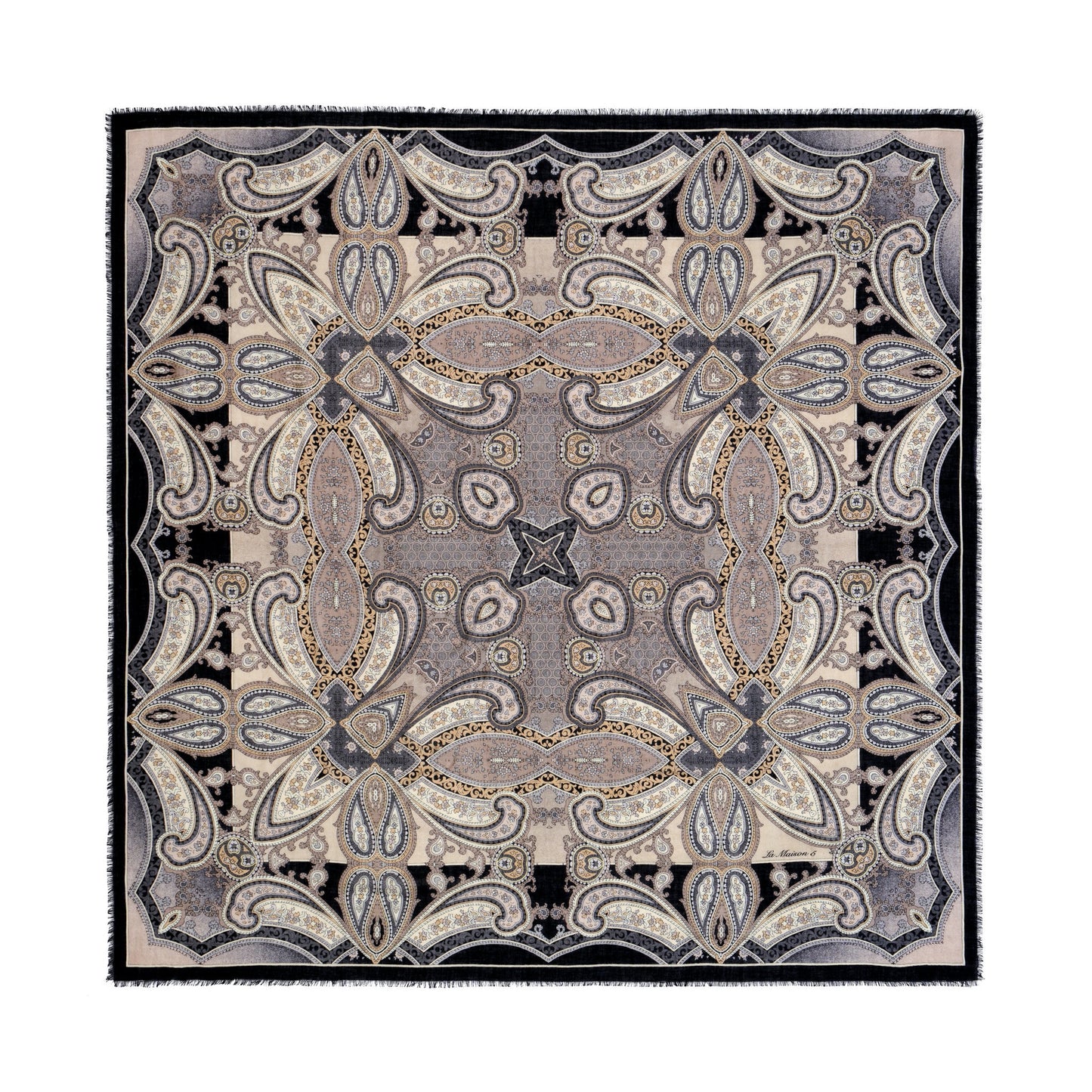 SELINE silk/cashmere scarf