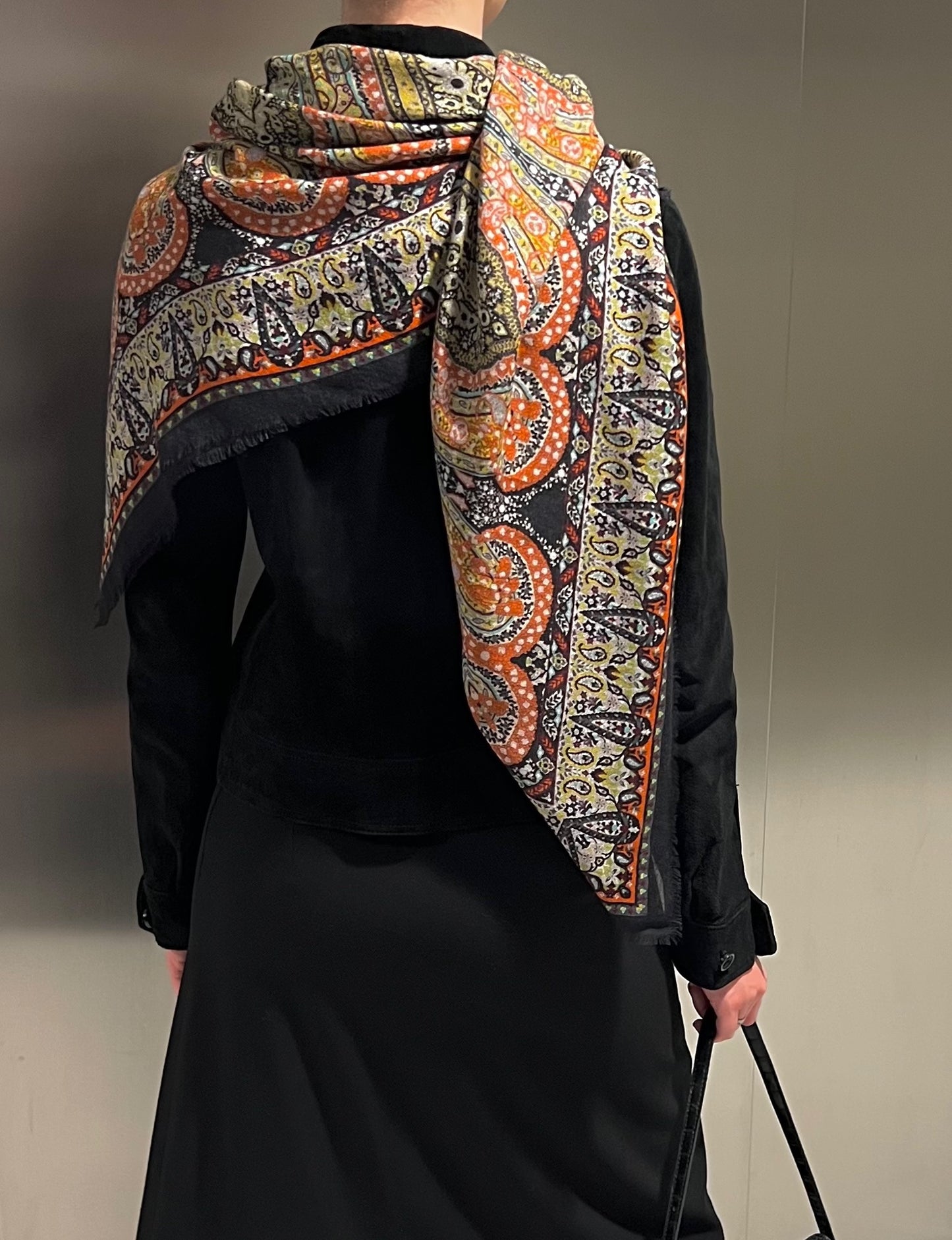 LETIZIA silk/cashmere scarf