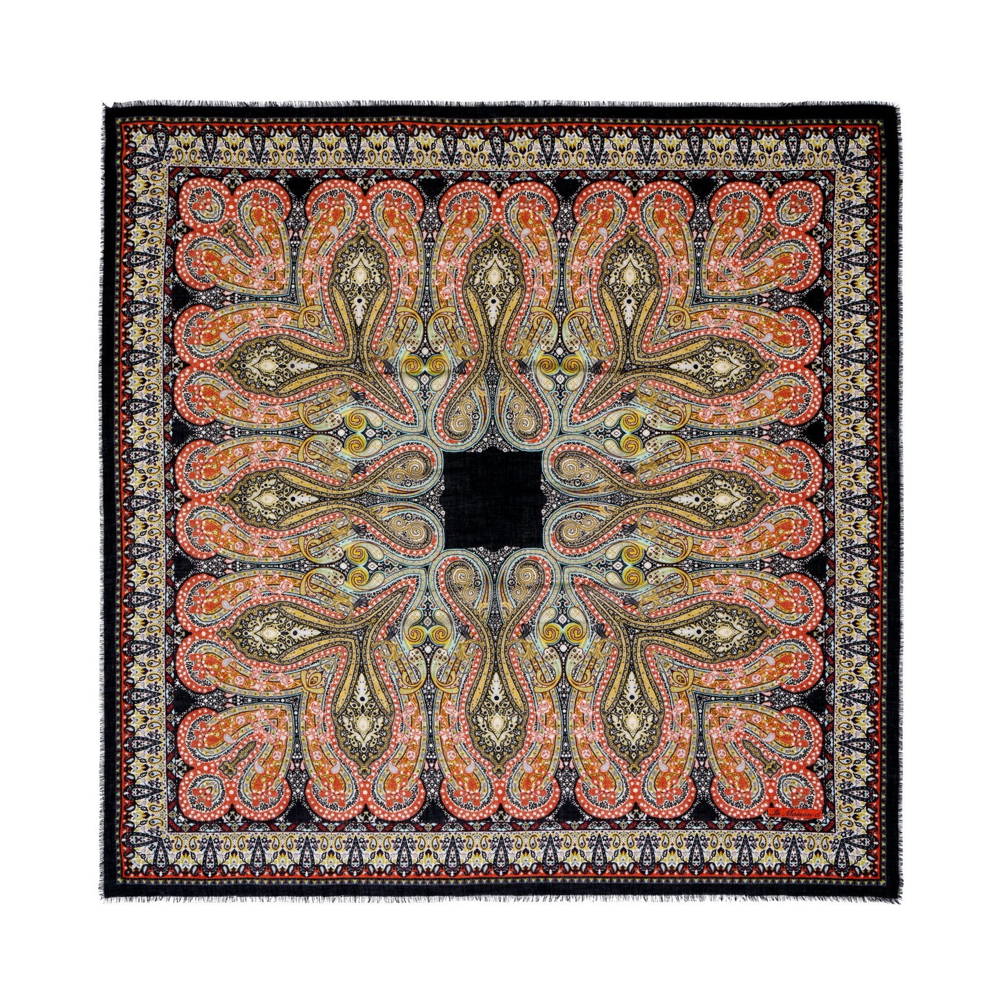 LETIZIA silk/cashmere scarf