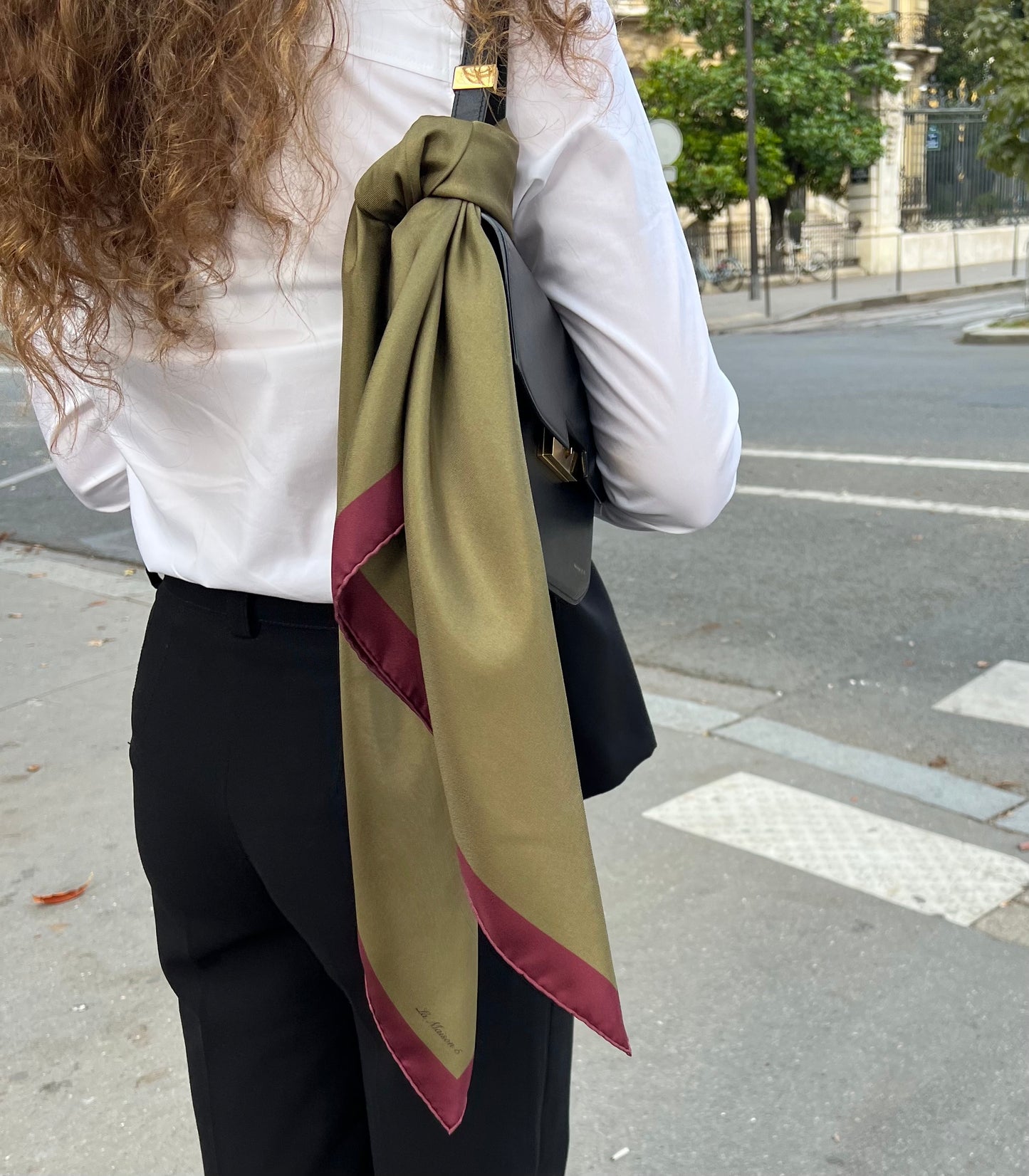 LOUISA silk scarf